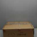 BoomHoze Black Vessel Sink Rectangle, 18"x13" Above Counter Porcelain Ceramic Bathroom Vessel Sink With Faucet and Drain Combo