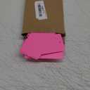 MECCANIXITY Blank Waterproof Eyelet Hole Plastic Shipping Tags,Blank Labeling Tags for Product Identification Tags,Valve Marking,Outdoor Tagging, 5x9cm/1.97x3.54 Inch Pack of 200, Pink