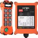 Wireless Crane Remote Control Industrial for Overhead Bridge Travelling Hoist Crane 8 Channel Radio Transmitter and 110V 220V 380V Receiver