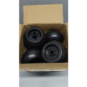 6Pcs Lawn Mower Anti Scalp Deck Wheel Kit Compatible with Bad Boy 022-5234-98 Exmark 103-3168 103-4051 103-7263 1-603299 & Many Bore 5/8 Wheel Size