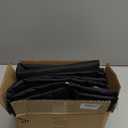 CADARA Fireplace Blocker Blanket Stops Heat Loss, Magnetic Fireplace Draft Stopper, Indoor Fire Place Draft Cover with Hook and Loop Tapes, Cold Air Blocker Save Energy, Black 45" W x 34" H