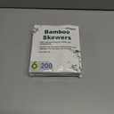 3 x 200PCS 6 inch Bamboo Skewers for wooden sticks BBQAppetiserFruitCocktailKabobChocolate FountainGrillingKitchencrafting and Party. =3mm, More Size Choices 6"/8"/10"/12"/36"