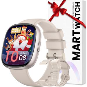 Smart Watches for Women Men Fitness: Fitness Tracker with Make/Recive Call 10-Day Battery Life Heart Rate SpO2 Sleep Monitor 120 Sport Mode 5ATM Waterproof Smartwatch for iOS Android Phones Christmas