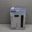 Dehumidifier, 98 OZ Dehumidifiers for Home (1000sq.ft), Dehumidifier with Air Filter, Tank with Drain Hose, Sleep Mode and Auto Shut Off, Dehumidifiers for Basement Bathroom, 7-Color LED Light, Silver