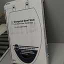 KOHLER 4636-RL-0 Cachet ReadyLatch Elongated Toilet Seat Slow Close, Soft Close Toilet Seat Quiet Lid, Contoured Grip-Tight Bumpers Installation Hardware, Apartment Essentials, White