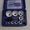 13pcs Hole Saw Set,Bi-Metal Hole Saw Kit, M42 Bi-Metal Hole Cutter Set with General Purpose 3/4" to 2-1/2"