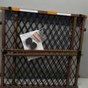 Position & Lock Adjustable Wood Baby Gate (Farmhouse Collection)