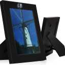 Hidden Camera Photo Frame,1080P Picture Frame Spy Camera Security Nanny Cam with Motion Detection, Indoor Security Video Spy Cam for Home Office-No WiFi Needed No Audio