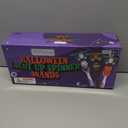 ArtCreativity Halloween Light Up Spinner Wands with Sounds, Set of 3 LED Halloween Wands, Witch, Pumpkin, Light Spinner Halloween Toys for Kids with LEDs and Fun Sounds