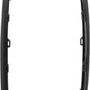 Front Lower Bumper Trim Set Driver and Passenger Side Black for Honda Accord Sedan 2018-2020 with Fog Lamp Model