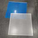 PVC Perforated Plastic Sheet With Flat 2 Pcs