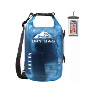 HEETA Dry Bag Waterproof for Women Men, 5L/10L/20L/30L/40L Roll Top Lightweight Dry Storage Bag Backpack with Phone Case for Travel Swimming Boating Kayaking Paddle Board Camping Beach Accessories