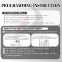 Overhead Door Garage Door Opener Keypad OKP-BX Wireless10 Year Warranty