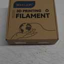 PETG Filament 1.75mm White, 3D Printing Filament 1kg Spool(2.2lbs), 3D Filament 1.75mm Dimensional Accuracy +/- 0.03mm Non Tangling Non Clogging Non Stringing, Print with Most 3D Printers