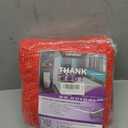 LuxUrux Red Bathroom Rugs Set-Extra-Soft Plush Bath mat Shower Bathroom Rugs,1'' Chenille Microfiber Material, Super Absorbent (Rectangular Set, Red) (3 Piece Set)