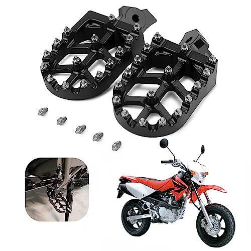 AnXin Foot Pegs Footpegs Footrest Foot Pedals Rests CNC For Z50R 80-99 XR50R 00-03 XR70R 97-03 XR80R XR100R 85-03 CRF80F CRF100F 04-13 Motorcycle Black