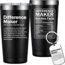 Grifarny Difference Maker Definition Tumbler Mug - Christmas Thank You Gifts for Men, Women - Appreciation, Inspirational Gifts for Boss, Employee, Teachers, Assistant Principal, Coworkers