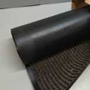 Notrax 109 Industrial Door Mat, 3' x 5' Entrance Mat, Heavy Duty Commercial Rug for Businesses, Welcome Lobbies, Garage, and Mudroom, Made in the USA, Brown, Brush Step 109S0035BR