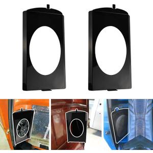 Speaker Brackets Behind Seat 6x9 fit for Chevy C10 1973-1987 Squarebody for 6x9 Speaker, Black