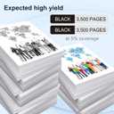 304A Black Toner Cartridge Replacement for HP 304A CC530A Works with HP Color LaserJet CP2025,CM2320fxi MFP,CM2320nf MFP,CM2320n MFP; Color CP2025dn ,CP2025n Printers (2 Pack)