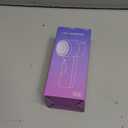 Fabric Shaver, Lint Remover Rechargeable, Electric Portable Sweater Defuzzer with 3 Speeds, 6 Leaf Blades, Digital LED Display to Remove Pilling for Clothes, Furniture, Sweater, Couch, Blanket (White)