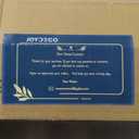 Joydeco No Drill Zebra Blinds for Windows, Cordless Day & Night Dual Sheer Roller Shades, Easy Installation, Free-Stop Lift System, Light Filtering Privacy Blinds for Home(White,15" W x 48" H)