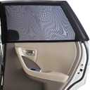 Magnelex Sock Style Window Shades for Baby Block Sun Rays to Keep Passengers, Pets and Car Interior Cool and Comfortable Elasticized Universal Mesh Shades Fit Most Vehicles (2 Pack)