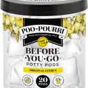 Poo-Pourri Before-You-Go Potty Pods, Original Citrus, 20 Count Toilet Pod - Lemon, Bergamot and Lemongrass