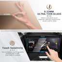 (2Pack) Compatible with Ski-Doo 2023 2024 2025 2026 Screen Protector for Skidoo 10.25 Screen Protector, Touchscreen Cover Screen Saver for Ski Doo Snowmobile Accessories Tempered Glass Protective Film