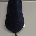 Tempur-Pedic All-Purpose Memory Foam Travel Pillow, Peanut-Shaped Lumbar Pillow for Neck and Back Pressure Relief, Navy