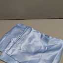 MR&HM Satin Body Pillow Cover, Soft and Breathable Body Pillow Case with Envelope Closure, Cooling and Silky Long Pillowcase for Hair and Skin,Grey (20x54, Light Blue)