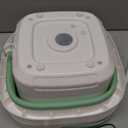 Portable Washing Machine, 16L Upgraded with Spin Basket Laundry Machine, 3 Cleaning Modes Suitable for Small Clothes, Foldable Design Ideal for Hotel, Campain, Apartment and Home