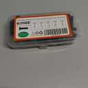 SUNXULIMI M6 x 8/12/16/20/25mm Screws and Nuts Flat Head Socket Screws Countersunk Bolts, 10.9 Grade Alloy Steel, Black Oxide Finish, Fully Threaded, Metric Allen Hex Drive, Assortment Kit 50PCS