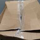 Achim Home Furnishings Black TOWDSTBK04 17-Inch Fantasia Standard Toilet Seat, Wood