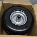 13x6.50-6 Flat Free Zero Turn Lawn Mower Tires, 500lb Load Capacity