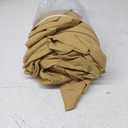 Gold Pinch Pleated Linen Curtains 96 Inch Length 2 Panels for Living Room Bedroom Semi Sheer Window Curtain Boho Neutral Back Tab Pinch Pleat Drape with Hooks 40x96