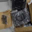 Recessed D Ring Tie Down Anchors 4 Pack (6,000 Lbs), Heavy Duty Trailer Floor Tie Downs and Anchor Points for Securing Cargo, Equipment, ATV, UTV, Truck – Black