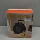 Orvella Outdoor Heaters for Patio, 1500W Electric Garage Heater with Overheat Protection, 3S Fast Heating, 3 Modes, Portable Space Heater for Patio, Garage, Greenhouse, Indoor, Gold