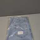 Women's Wide Leg Jeans Low Waisted Strechy Baggy Loose Boyfriend Denim Pants (M)