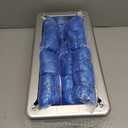 Shoe Covers Dispenser with 200pcs Shoe Cover Disposable Non Slip, User-Friendly and Reliable Shoe Cover Machine, Fits Size Up to 11 US Men, Widely Applicable in Indoor(Silver)