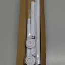 Tension Curtain Rod 30 To 63 Inch White Tension Rods Adjustable Spring Loaded Curtain Rods 7/8" Curtains Rods No Drilling Tension Rods For Windows Bedroom Closet Doorway Door