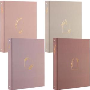 4 Pcs Aesthetic 3 Ring Binder Sturdy 1 Inch Cute Binder Fits 11" x 8.5" Letter Sized Paper for Women Men School Office Home Supplies Work Organize Paperwork, 4 Colors(Morandi) 4 Pcs Aesthetic 3 Ring Binder Sturdy 1 Inch Cute Binder Fits 11" x 8.5" Letter Sized Paper for Women Men School Office Home Supplies Work Organize Paperwork, 4 Colors(Morandi)
