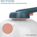 Aumuca Skin Friendly Self-Cleaning Slicker Brush for Dogs & Cats, Gentle Pet Grooming Tool for Shedding & Deshedding, Efficient Hair Remover for Long & Short Haired Pets