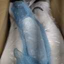 Office Desk Chair, Ergonomic Computer Chair with Padded Flip-Up Arms and Adjustable Lumbar Support, PU Leather Executive Chair with Tilt Lock and 360 Swivel Rolling Wheels for Work, Study (Black)