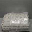 8x10 Area Rug for Living Room, Washable Non-Slip Large Area Rug, Indoor Floor Carpet Low Pile Soft Boho Farmhouse Rug for Bedroom Dining Room (Brown,8'x10') (Light Brown/Cream)