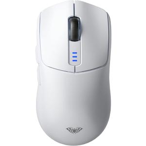 AULA SC580 Wireless Gaming Mouse, Tri-Mode 2.4G/BT5.0/USB-C Gaming Mouse, 12000 DPI Rechargeable Wireless Mouse with 6 Programmable Buttons, Ergonomic Computer Mouse for Laptop/PC/Mac/Tablet