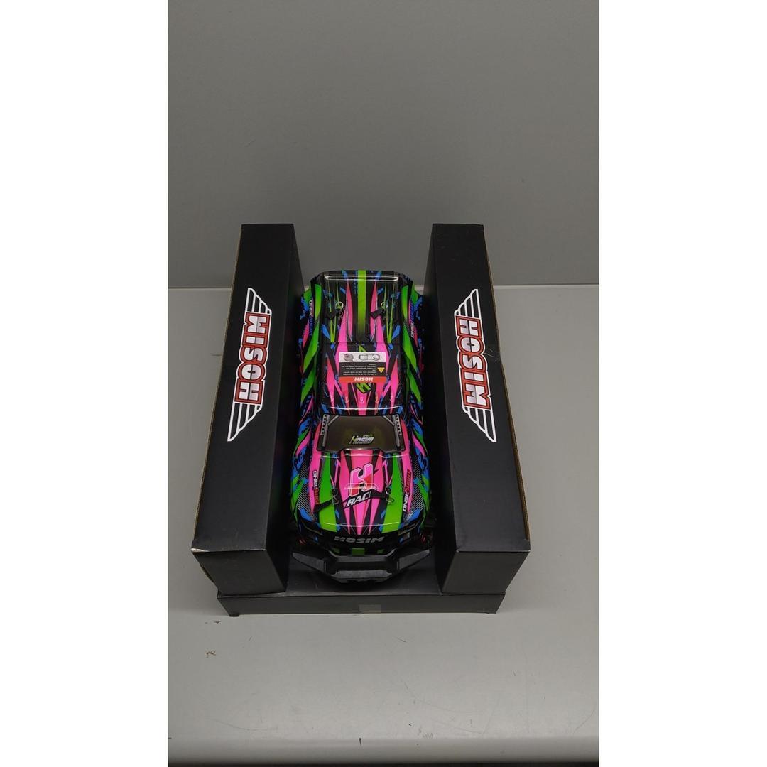 Hosim 1:10 68+ KMH Brushless RC Cars for Adults, High Speed Remote Control Car Boys, 4X4 All Terrains Waterproof Off Road Hobby Grade Large Fast Racing Buggy Toy Gift Monster Trucks (Blue+pink)
