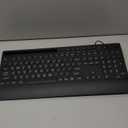 SABLUTE K31PRO Wired Keyboard with Large Print, Backlight Memory Function, Light up Computer Keyboards with Phone Holder & Wrist Rest, Quiet Keyboards for PC Laptop