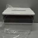 3-Tier Medicine Organizer - Portable Medicine Cabinet with Plastic Handle, Multipurpose Medical Box with Pill Box, Empty First Aid Kit for Home