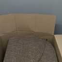 Chair Cushions for Dining Chairs with Ties and Removable Cover, Dining Kitchen Chair Pads with Non-Slip Bottom, High-Resilience Indoor Seat Cushions, 16'' x 16'' x 2'', Set of 4, Brown